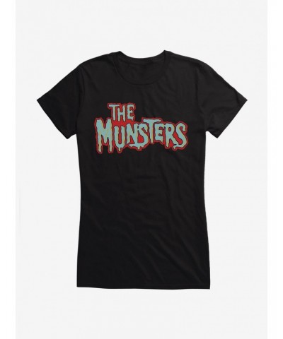 The Munsters Whimsy Palette Title Girls T-Shirt $8.37 T-Shirts