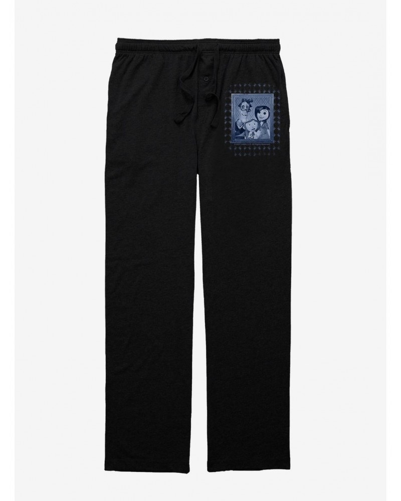 Coraline Family Portrait Pajama Pants $7.97 Pants