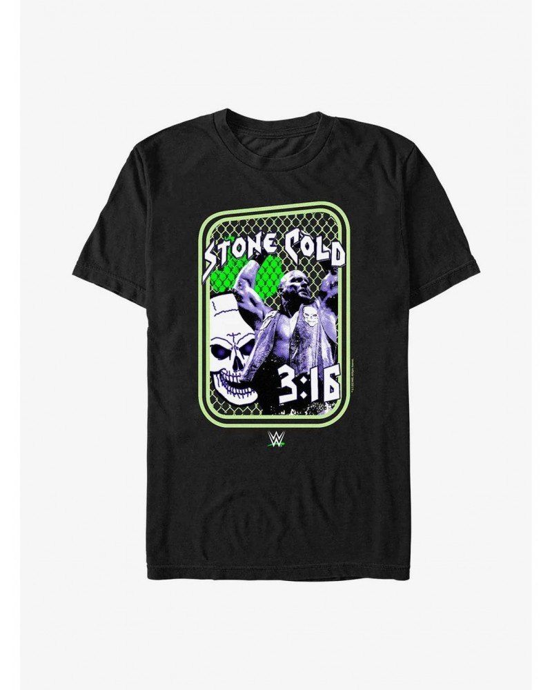 WWE Stone Cold Steve Austin Steel Cage T-Shirt $7.46 T-Shirts