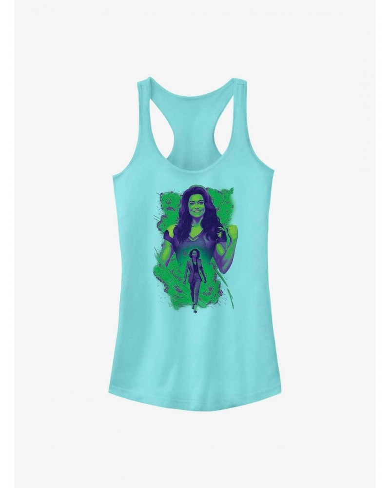 Marvel She-Hulk: Attorney At Law Transformation Girls Tank $8.17 Tanks