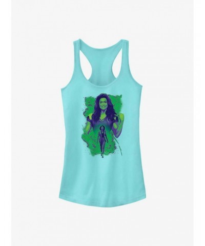 Marvel She-Hulk: Attorney At Law Transformation Girls Tank $8.17 Tanks