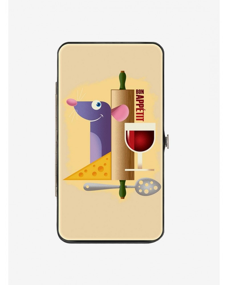 Disney Pixar Ratatouille Remy Bon Appetit Hinge Wallet $8.47 Wallets