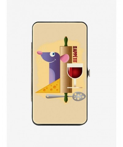 Disney Pixar Ratatouille Remy Bon Appetit Hinge Wallet $8.47 Wallets