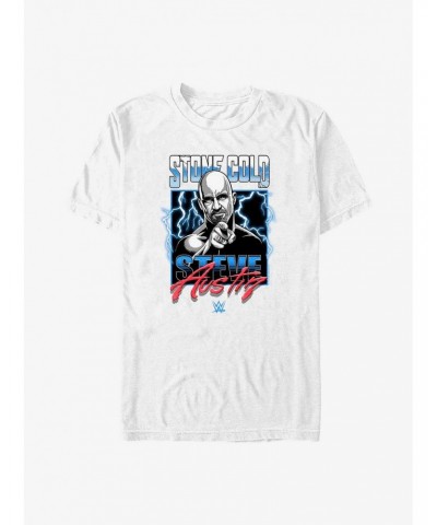 WWE Stone Cold Steve Austin Lightning T-Shirt $8.80 T-Shirts