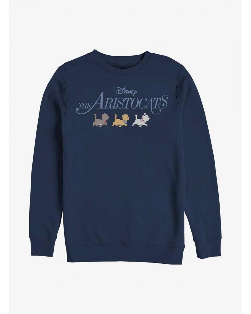 Disney The Aristocats Kitten Walk Logo Sweatshirt $9.74 Sweatshirts