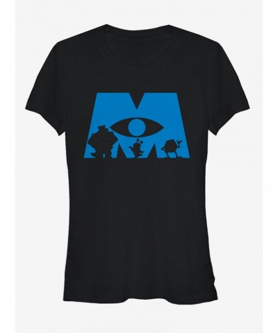 Monsters Inc. Logo Silhouette Girls T-Shirt $6.37 T-Shirts