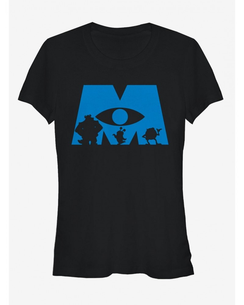 Monsters Inc. Logo Silhouette Girls T-Shirt $6.37 T-Shirts