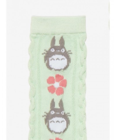 Studio Ghibli My Neighbor Totoro Knit Textured Crew Socks $2.21 Socks