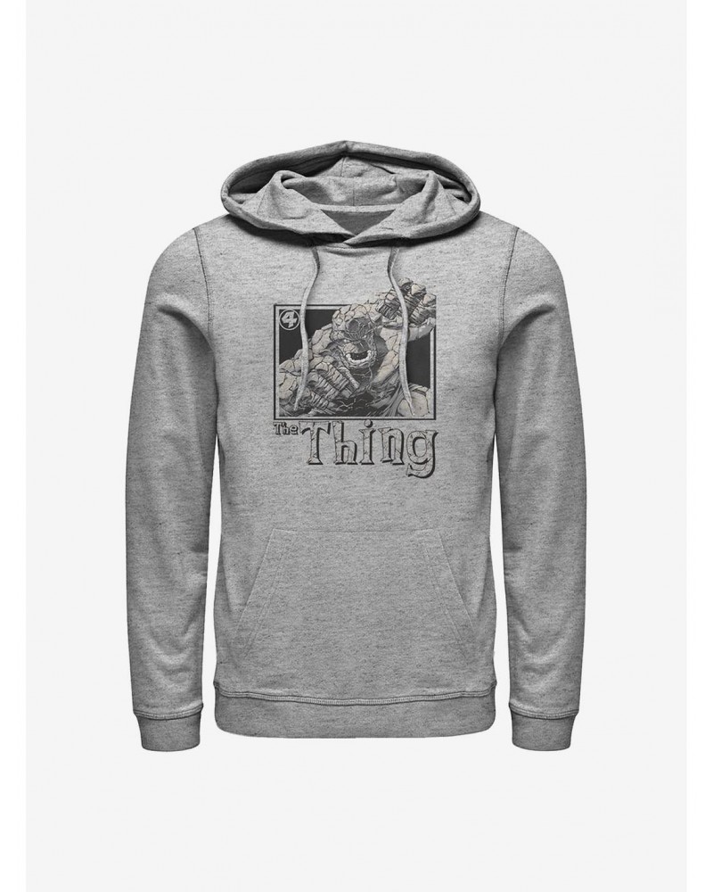 Marvel Fantastic Four Thing Pose Hoodie $17.96 Hoodies