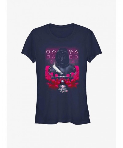 Squid Game Faceless Fiends Girls T-Shirt $7.28 T-Shirts