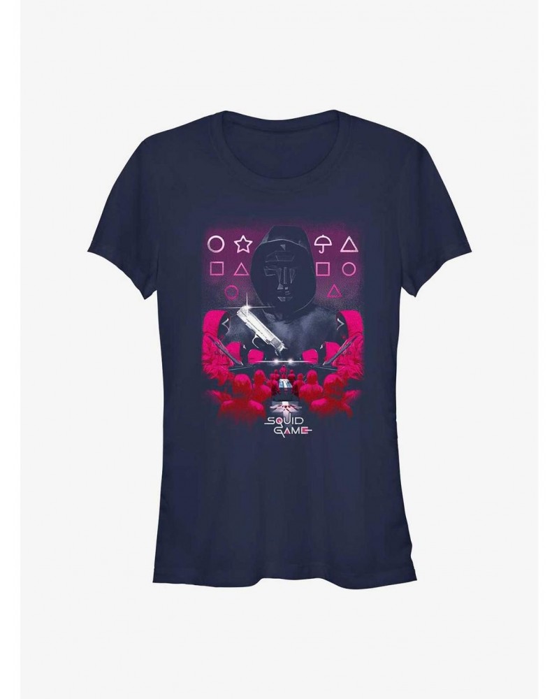 Squid Game Faceless Fiends Girls T-Shirt $7.28 T-Shirts