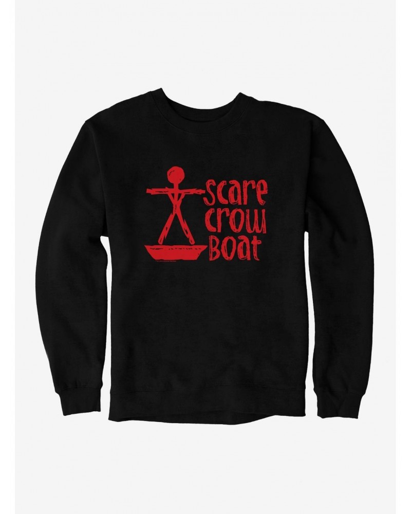 Parks And Recreation Scarecrow Boat Logo Sweatshirt $7.75 Sweatshirts