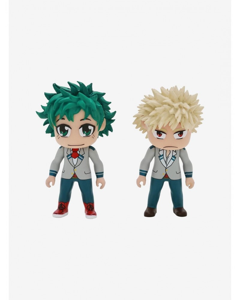 My Hero Academia Deku & Bakugo 3 Inch Kawaii Titans Vinyl Figure Set 2019 Fall Convention Exclusive $5.85 T-Shirts