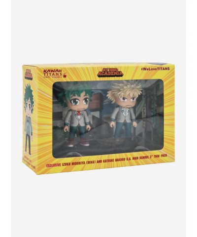 My Hero Academia Deku & Bakugo 3 Inch Kawaii Titans Vinyl Figure Set 2019 Fall Convention Exclusive $5.85 T-Shirts