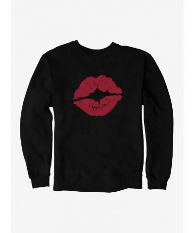 Square Enix Red Lips Sweatshirt $11.22 Sweatshirts