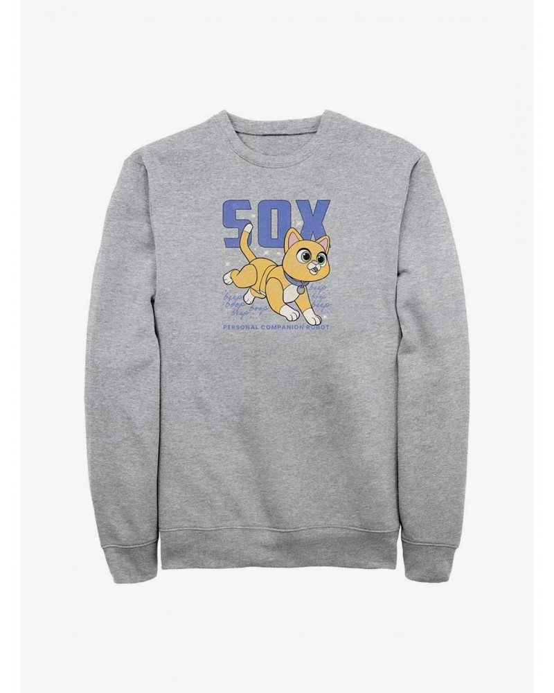 Disney Pixar Lightyear Sox Sketch Sweatshirt $13.65 Sweatshirts