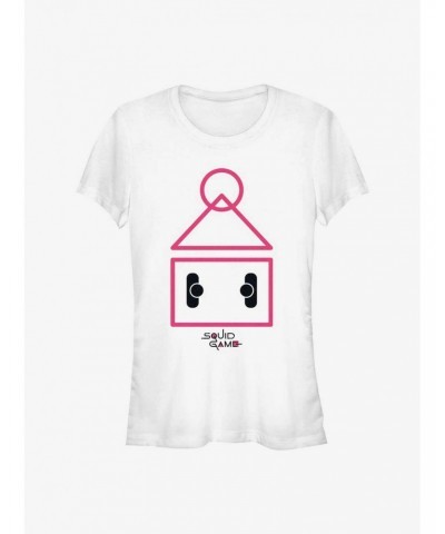 Squid Game Squid Icon Girls T-Shirt $6.47 T-Shirts