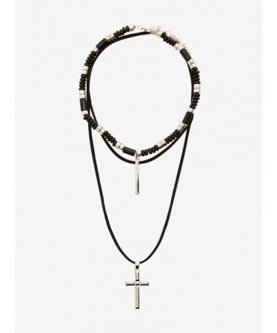 Tokyo Revengers Baji Cross Necklace Set $4.77 Necklace Set