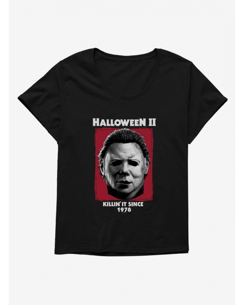 Halloween II Killin' It Since 1978 Girls T-Shirt Plus Size $9.81 T-Shirts