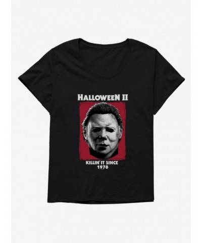 Halloween II Killin' It Since 1978 Girls T-Shirt Plus Size $9.81 T-Shirts