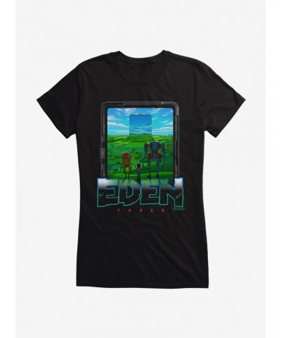 Eden Three Garden Logo Girls T-Shirt $12.20 T-Shirts