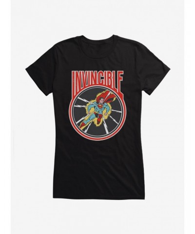 DC Comics Superman Invincible Girls T-Shirt $8.37 T-Shirts