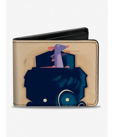 Disney Pixar Ratatouille Remy Paris Bifold Wallet $8.78 Wallets