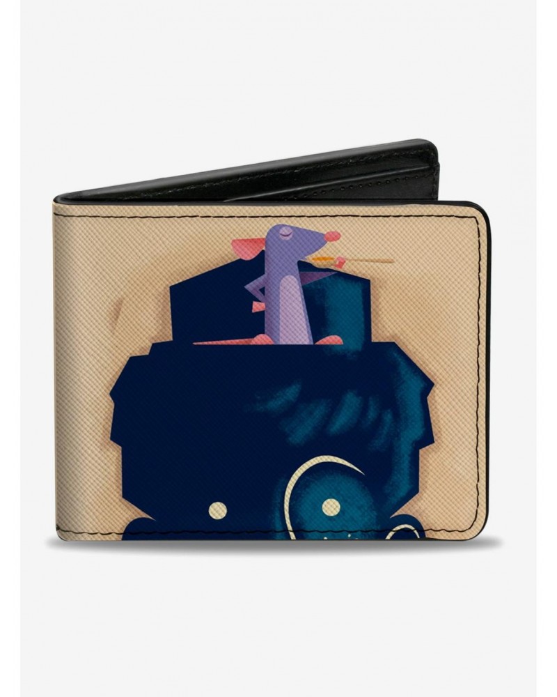 Disney Pixar Ratatouille Remy Paris Bifold Wallet $8.78 Wallets