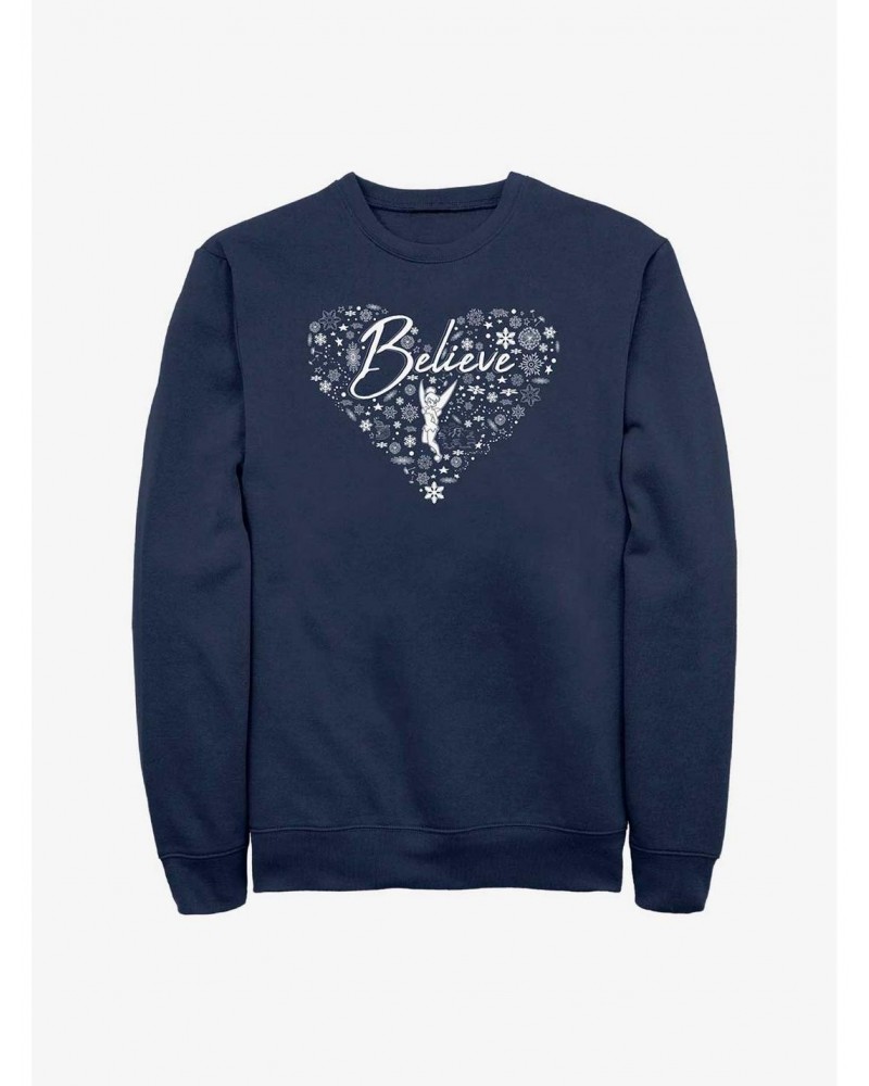 Disney Tinker Bell Believe Crew Sweatshirt $9.15 Sweatshirts