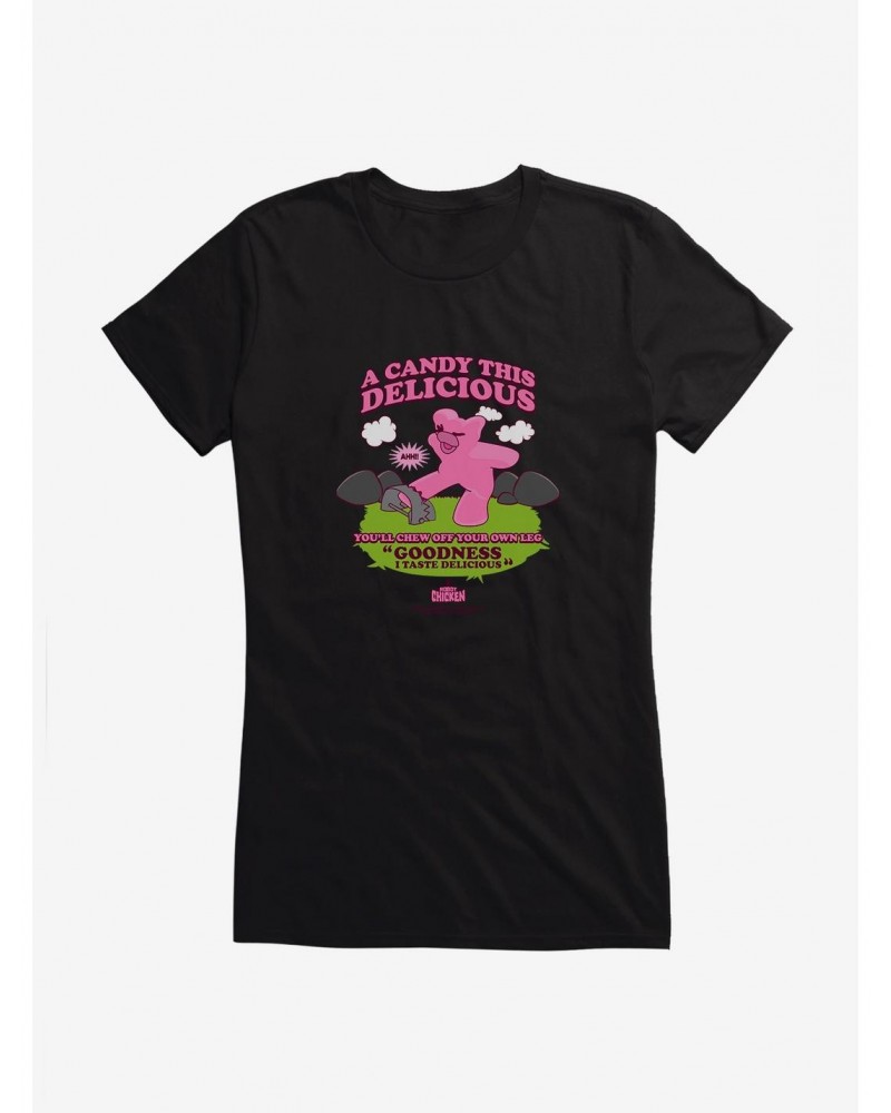 Robot Chicken Taste Delicious Girls T-Shirt $8.96 T-Shirts