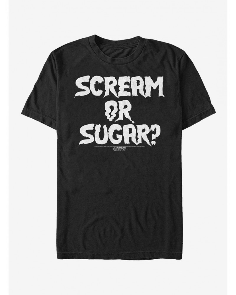 Casper the Friendly Ghost Scream or Sugar T-Shirt $7.89 T-Shirts